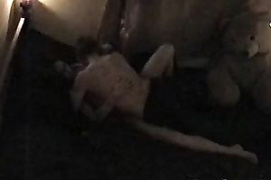 Hidden web camera vid with my ally licking and fucking his GF's pussy