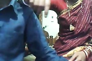 Indian woman shows her pantoons for the livecam and sucks her man's penis