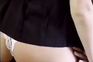 Bewitchingly glamorous hottie with a valuable ass looks sexy in cowgirl position