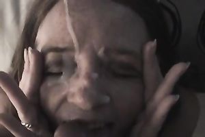 Just a perverted dilettante milf ready to be glazed with cum