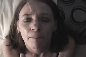 Just a perverted dilettante milf ready to be glazed with cum