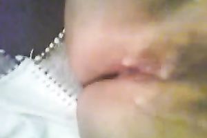 My lascivious cheating wife groans loudly whilst fingering her shaved bawdy cleft