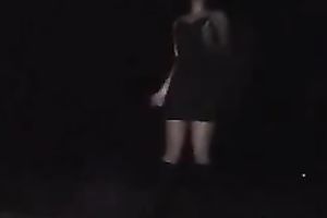 This dazzling Chinese beauty in knee high boots knows how to make a guy lascivious