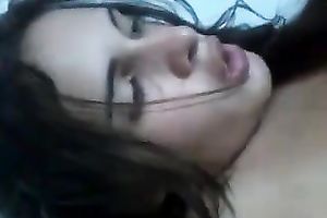 Striptease and masturbation show by my breasty Latina vixen