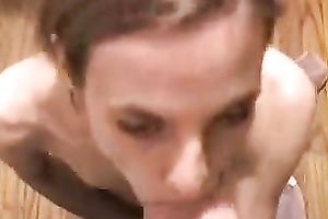 Sensual irrumation from an naive college girl