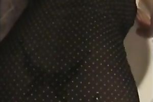 My enjoyable girlfriend shows me her large succulent milk shakes