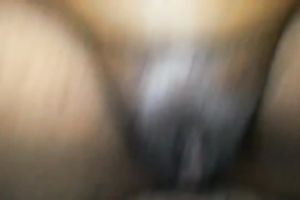 My chunky dark amateur wife acquires her anal opening smashed by me