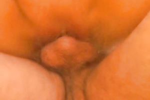 Young floozy rides pecker of an old jerk in reverse untill this babe squirts