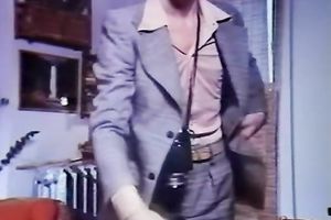 Slutty doxy loved the way her bawdy cleft got gangbanged in the kitchen