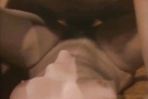 Horny and concupiscent blondie with good ass receives a titfuck