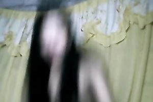 Thai floozy shows off her pantoons, vagina and butt on web camera