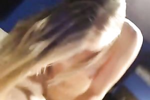 Petite white skin honey rides my cock on top on livecam