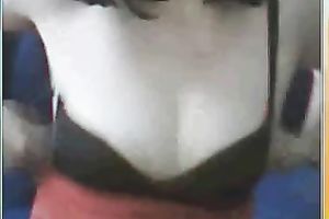 Nice vid with me demonstrating my zeppelins for the webcam and fingering my vag