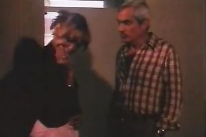 That blond doxy doesn't mind fucking an old slim man