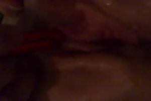 I love to fuck my muff with my sex toys when there's no one around