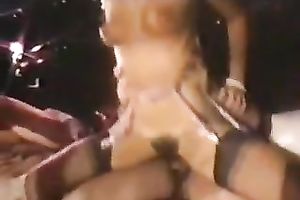 Two horny brunette hair doxies acquires shoved at the party