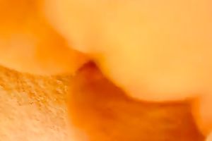 Close up act with my BBC slut fingering her sticky bald snatch