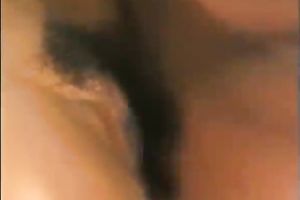 Creamy twat of bootyful swarthy floozy acquires plowed by 2 BBCs - trio