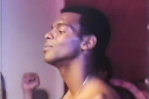 White insatiable wench enjoys ribald gangbang fuck with slutty dark dudes