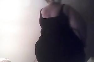 Amateur big beautiful woman blond white lady on livecam lastly undresses