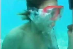 Having sex underwater is so fucking risky and thrilling