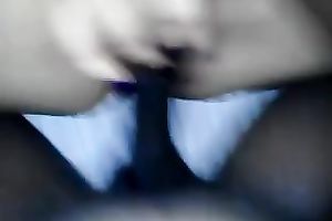 Salacious slut jumps on my prick in interracial POV episode