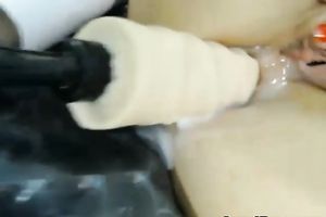 Busty Hot Wife Deepthroats like a Pro
