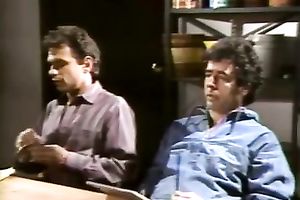 Beautiful and hawt babe got her slit group-fucked hard from behind