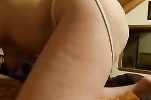 My lascivious co-worker can't live without it when I massage her cunt with sex tool