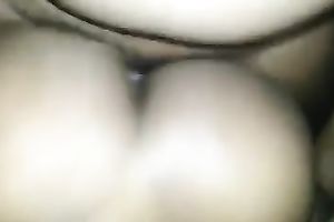 POV movie scene with me invading my dark wife's taut arsehole