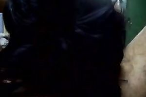 Busty and glamorous Bangladeshi hottie tastes my weenie on webcam