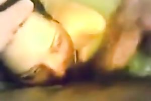 Brown-haired honey enjoys engulfing 2 boners in the bath