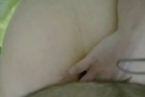 My chunky girlfriend was fingering herself to receive lascivious