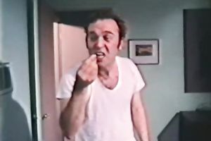 Kinky couple making love right on the floor 69 style