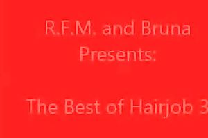 Awesome freaky hairjob and spunk flow compilation with my GF