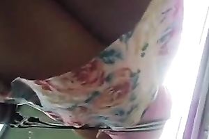 I took a worthy upskirt episode of admirable looking nympho