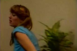Two sextrative lesbo legal age teenagers caress every other on a couch