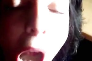 My raven-haired experienced black cock sluts enjoys the smack of my cream