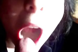 My raven-haired experienced black cock sluts enjoys the smack of my cream