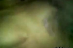 Well shaped Indian babe gives head and copulates missionary style