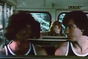 Three teenage beauties fuck one desirous chap on the floor