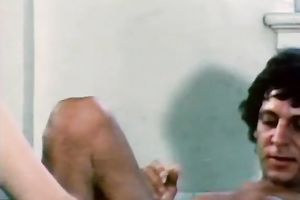 Three teenage beauties fuck one desirous chap on the floor