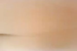 Black haired hoochie can't live without it when a man hits her from the back