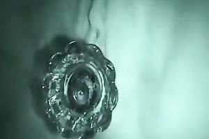 The bald pussy of my big beautiful woman dilettante girlfriend stuffed with a sex toy