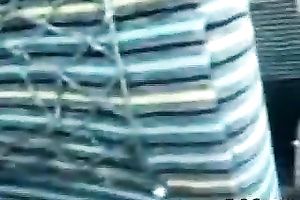 Ugly and cheesy Indian wench gives head in a bus during the time that on the road