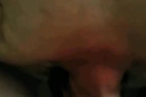 Hardcore dilettante facefucking for my older slutty wife and spunk flow on her titties