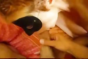 My diminutive tittied housewife knows how to give a ideal oral job