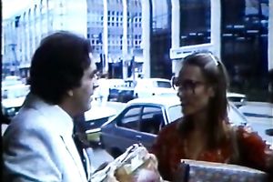 Group hot with highly slutty and hot babe on big ottoman