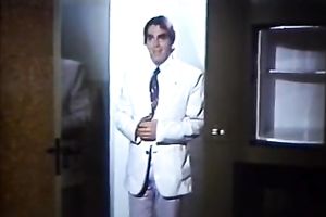 Group hot with highly slutty and hot babe on big ottoman