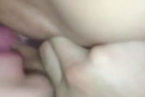 Horny man tongue copulates my soaked pussy and copulates me in missionary position
